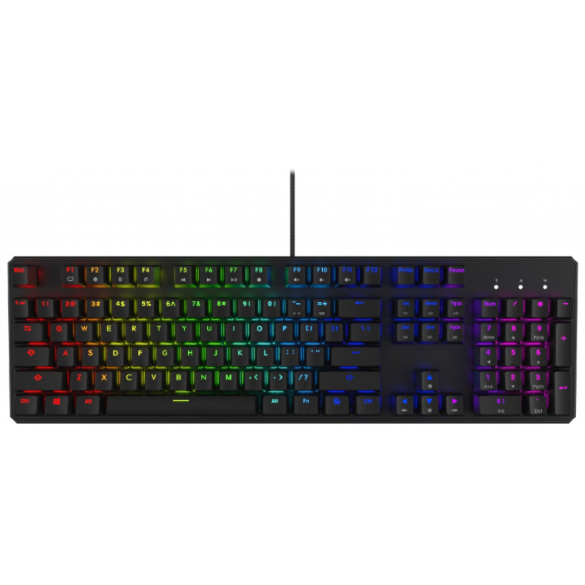 Tecware Phantom 104鍵RGB機械鍵盤（紅軸）